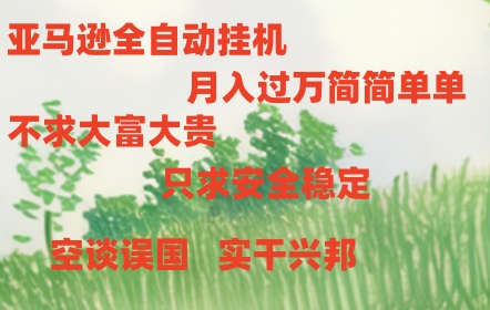 亚马逊全自动浏览挂机，，收益稳定且前景广阔-800资源网