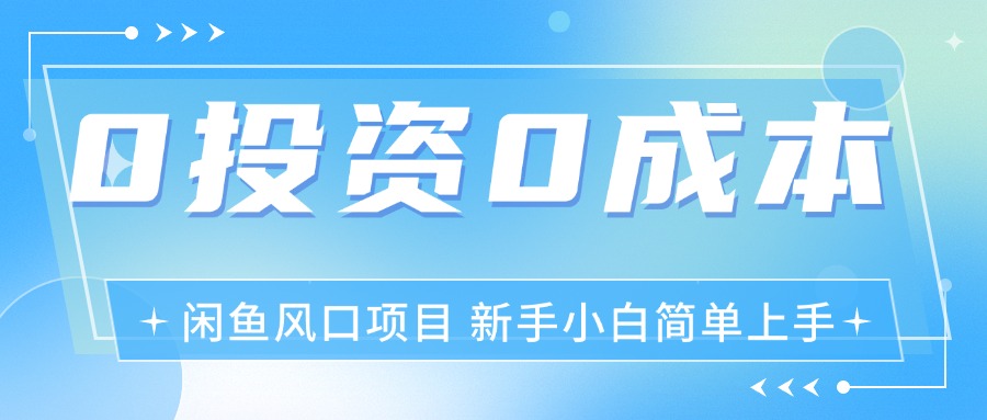 最新风口项目闲鱼空调3.0玩法，月入过万，真正的0成本0投资项目-800资源网