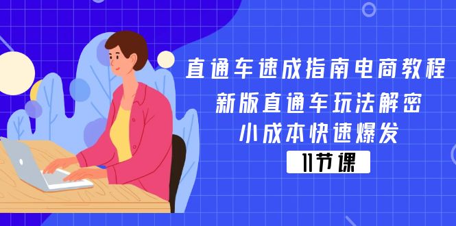 直通车速成指南电商教程：新版直通车玩法解密，小成本快速爆发（11节）-800资源网
