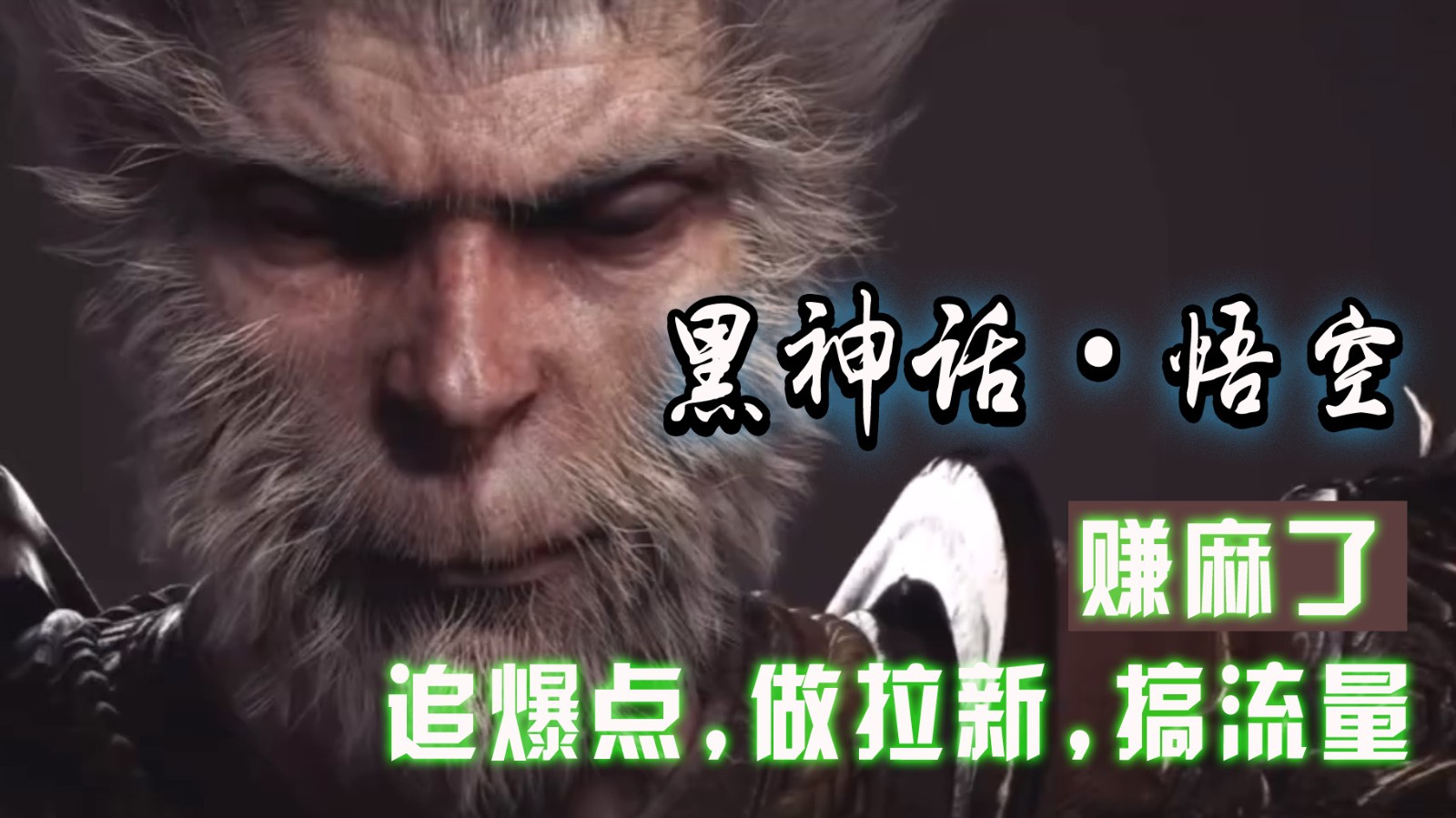 黑神话悟空离线完整版+修改器，追爆点做拉新搞流量，赚麻了-800资源网