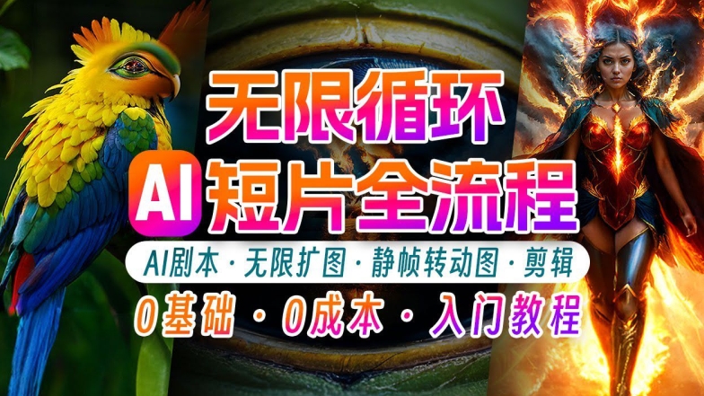 AI剪辑无限循环画面：新手轻松月入上万的秘技-800资源网