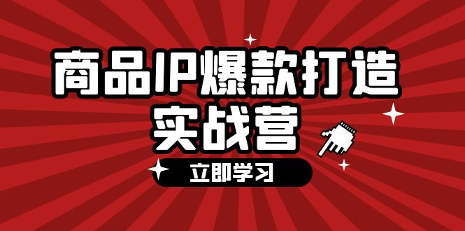 商品-IP爆款打造实战营【第四期】，手把手教你打造商品IP，爆款 不断-800资源网