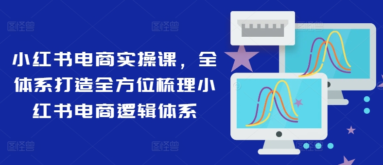小红书电商实操课，全体系打造全方位梳理小红书电商逻辑体系-800资源网