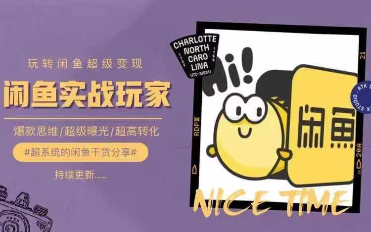 从0到1系统玩转闲鱼变现，教你核心选品思维，提升产品曝光及转化率-800资源网