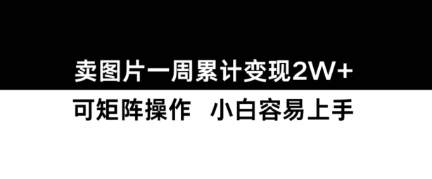 小红书【卖图片】一周累计变现2W+小白易上手-800资源网
