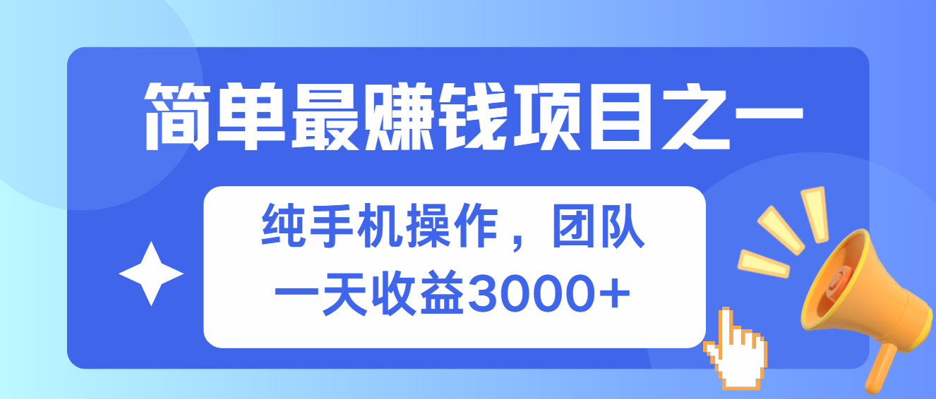 简单有手机就能做的项目，收益可观-800资源网