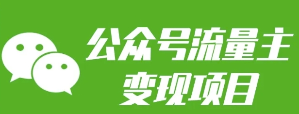 公众号流量主变现项目：每天2小时，普通人每月多挣三五千-800资源网