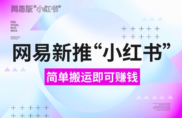 网易官方新推“小红书”，搬运即有收益，新手小白千万别错过(附详细教程)-800资源网