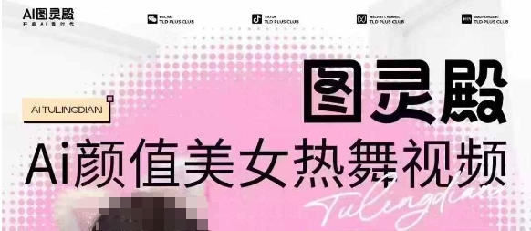 全网首发，原价988图灵殿AI颜值美女热舞视频，云端生图，轻松过原创-800资源网