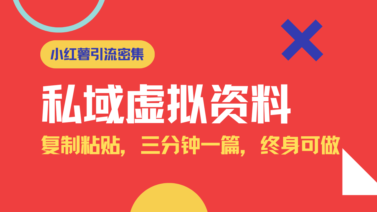 小红书引流私域旅游虚拟资料玩法，复制粘贴，三分钟一篇图文，日入1000…-800资源网