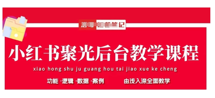 小红书聚光后台教学，小红书聚光投放的基本原理、策略和实践操作-800资源网