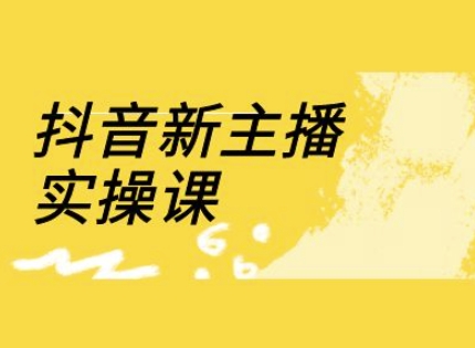 抖音新主播实操课，直播间流量运营线上实操课(18节)-800资源网