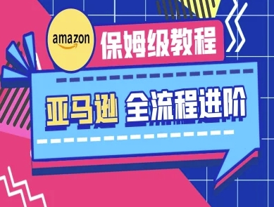 亚马逊保姆级全流程实操教程-跨境电商教程-800资源网