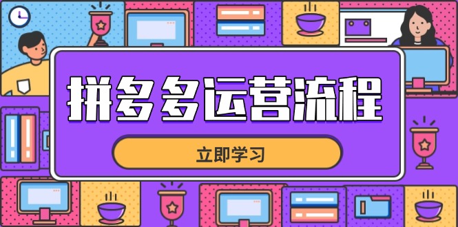 拼多多运营流程，从选品到流量，全链路运营技巧，助力店铺爆单-800资源网