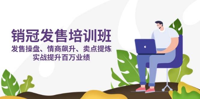 销冠发售培训班：发售 操盘+情商 飙升+卖点 提炼，实战提升百万业绩-800资源网