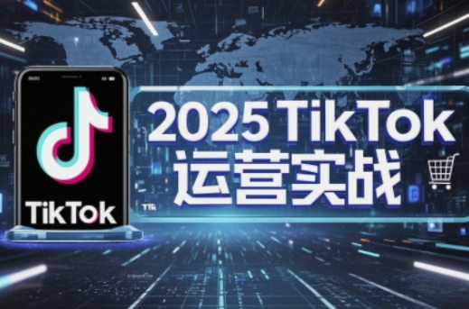 2025TikTok电商运营，掌握TikTok店铺运营核心技巧，实现低成本高转化-800资源网
