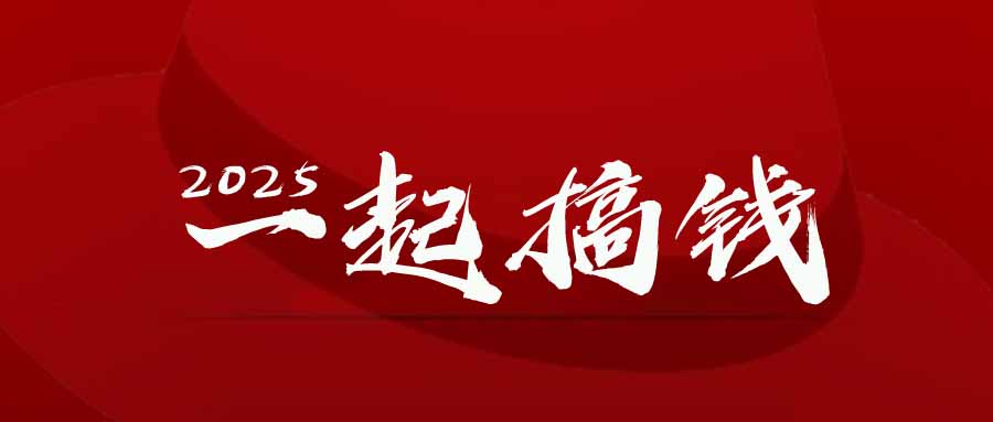 2025年，请“不择手段”去搞钱!-800资源网