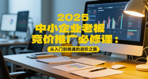 2025中小企业老板竞价推广必修课：从入门到精通的进阶之路-800资源网
