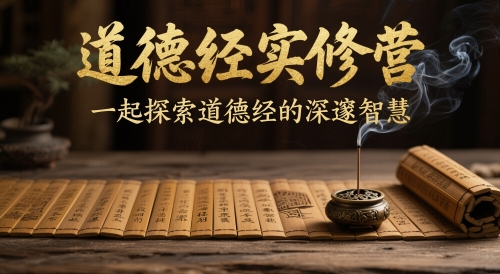 道德经实修营，一起探索道德经的深邃智慧-800资源网