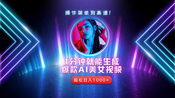 2025年最强副业：用AI做短视频，从零开始打造爆款账号！-800资源网