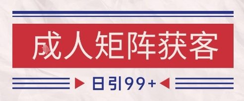 小红书某音橙人赛道引流获客，自热矩阵日引200+-800资源网