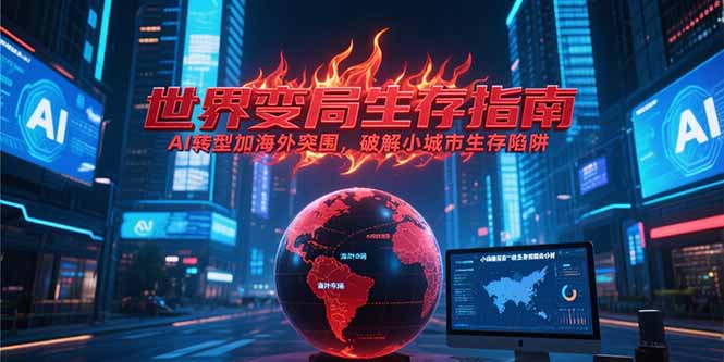 付费文章《世界变局生存指南，AI转型加海外突围，破解小城市生存陷阱》-800资源网
