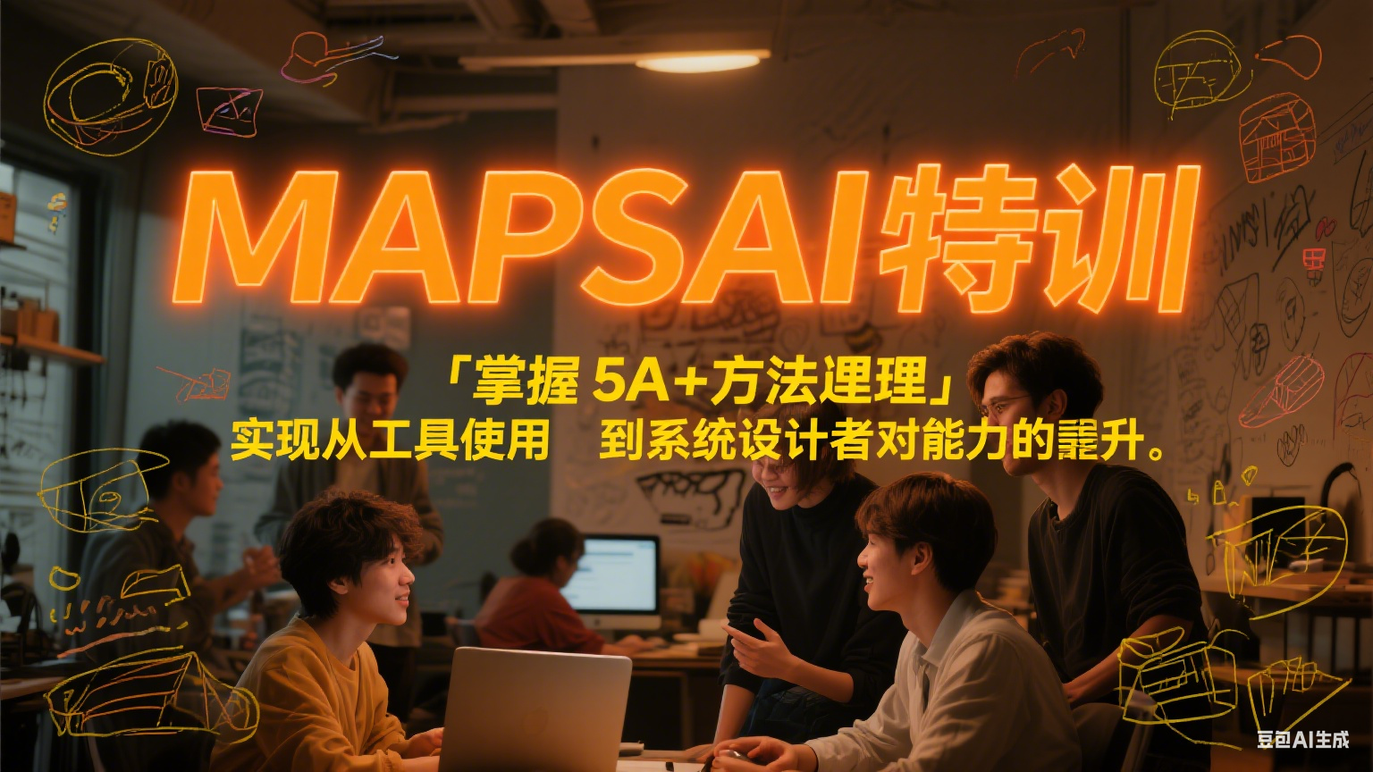 MAPSAI 特训，掌握 5A + 方法论，实现从工具使用者到系统设计者的能力跃升-800资源网