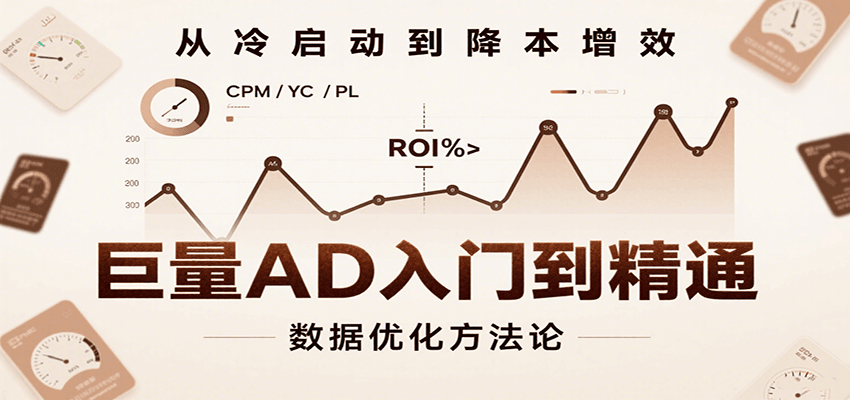 巨量AD入门到精通，含工具、设置、定向、优化等广告投放全流程-800资源网