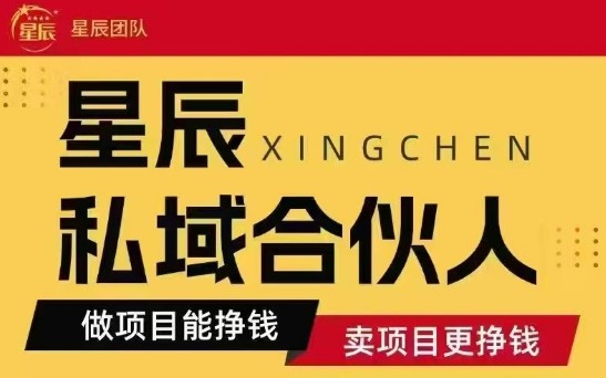 全网首发星辰私域项目合集，最新实操玩法，短期快速实现变现-800资源网