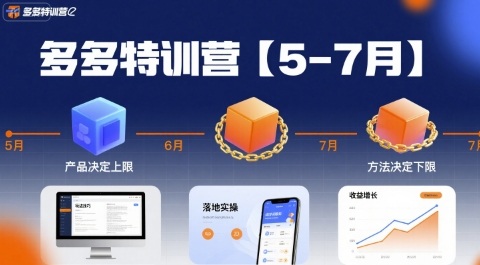 多多特训营【5-7月】产品决定上限，方法决定下限，各种玩法技巧落地实操-800资源网