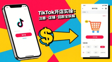 TikTok从开店到投流的进阶课，从基础实操到高阶技巧一网打尽-800资源网