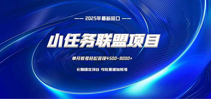 小任务联盟项目：一台电脑每天只需10分钟，轻松简单稳定-800资源网