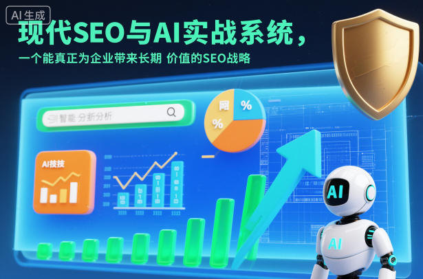 现代SEO与AI实战系统，一个能真正为企业带来长期价值的SEO战略（英语+中文字幕）-800资源网