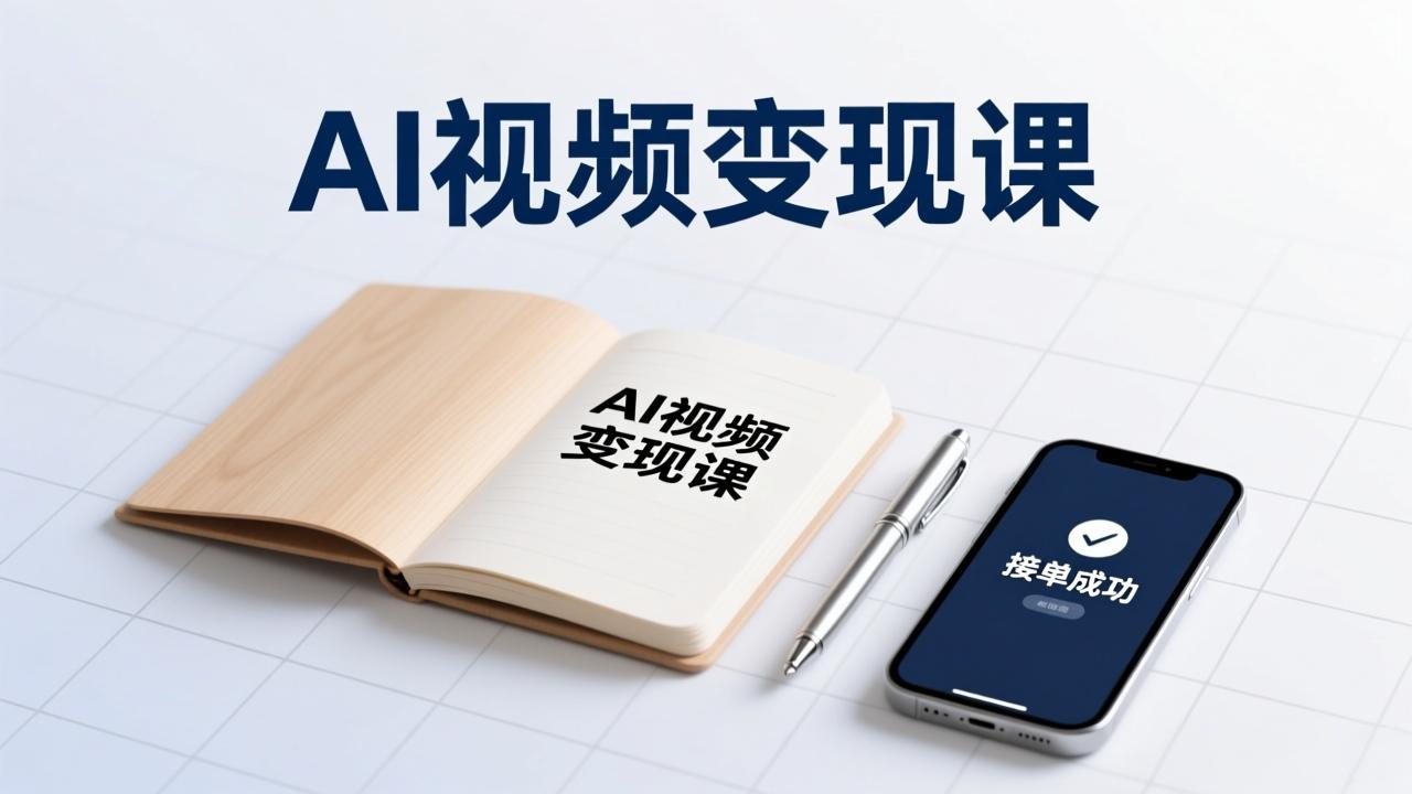 AI视频变现课，学完即可创作短片、接商单，实现副业增收，单项目报价可达千元-800资源网