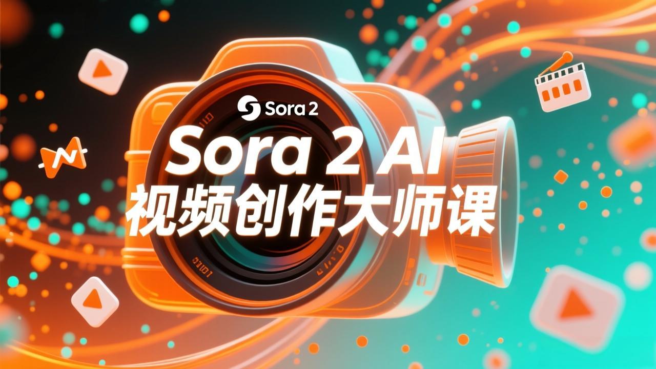 如何利用Sora 2创建流行AI人工智能视频大师班教程：掌握创作全流程，产出百万播放内容-800资源网